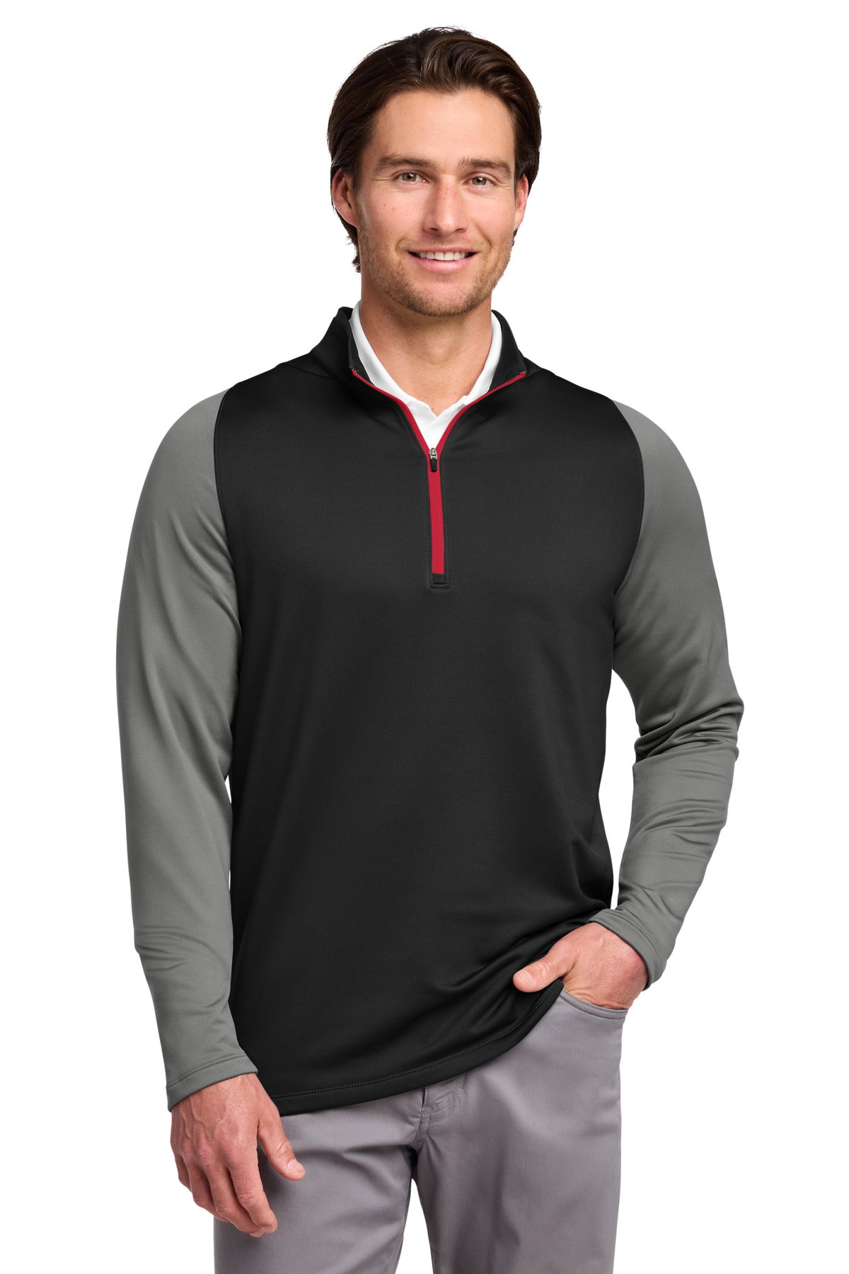 779795-BlackDarkGreyGymRed-XS